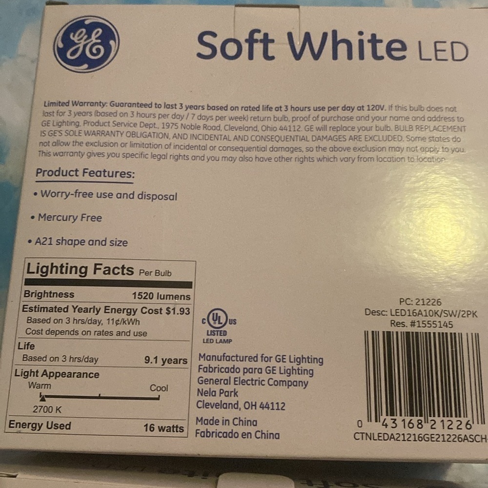 2/$20. Soft White LED Bundle - Picture 7 of 8